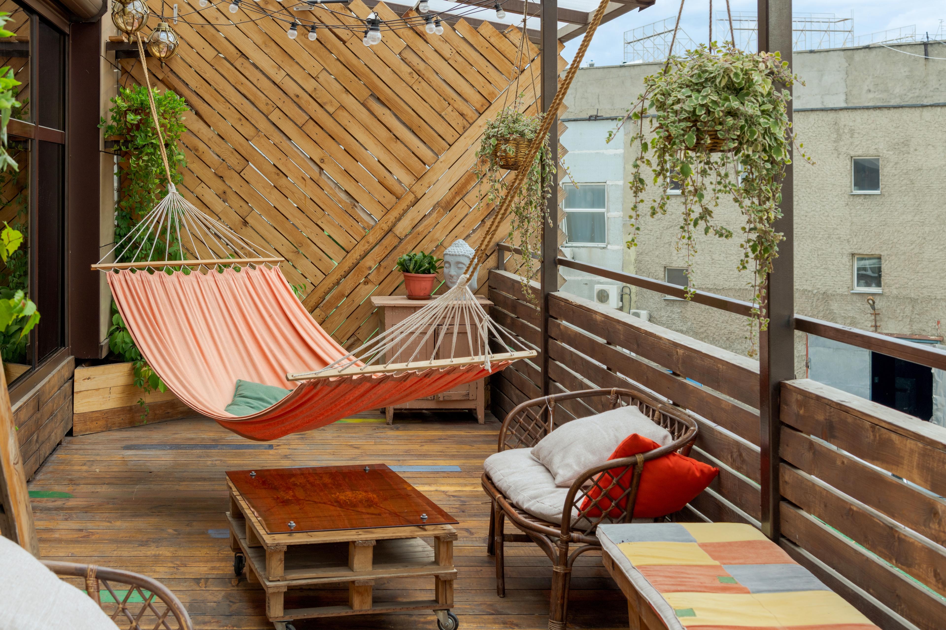 Ferienunterkünfte mit Balkon/Terrasse