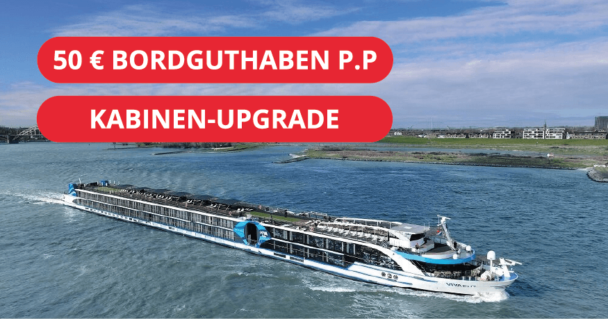 Teaser-VIVA Cruises: Flusskreuzfahrt Deal