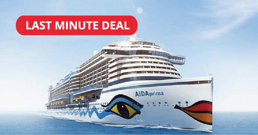 Teaser-AIDA Kreuzfahrten: Last Minute Deal