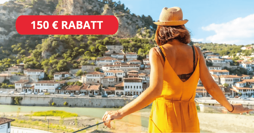 Teaser-Albanien-Roadtrip: Cliffs & Crystal Waters 🚗