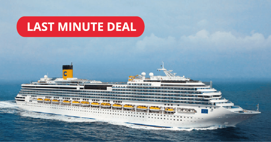 Teaser-Costa Kreuzfahrten: Last Minute Deal
