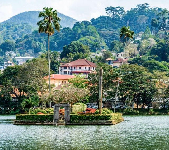 Kandy im Hochland von Sri Lanka
