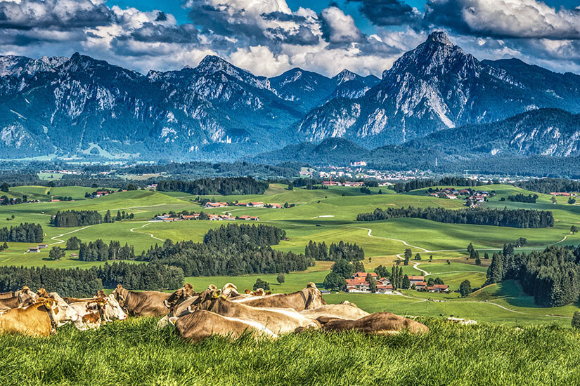 Allgaeu Alpenpanorama