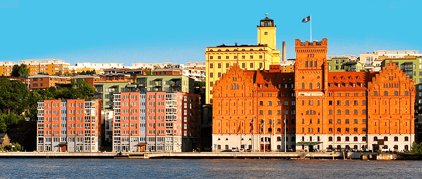 Der Bezirk Södermalm in Stockholm