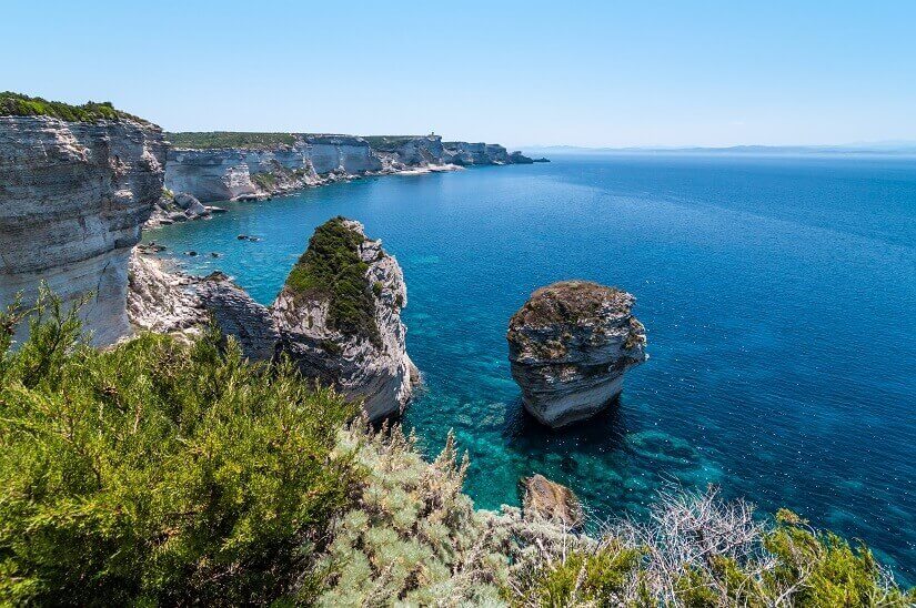Bild Küste von Bonifacio auf Korsika, Frankreich