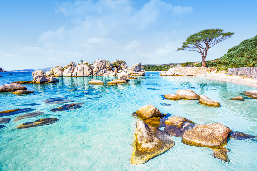 Palomaggia Beach auf Korsika