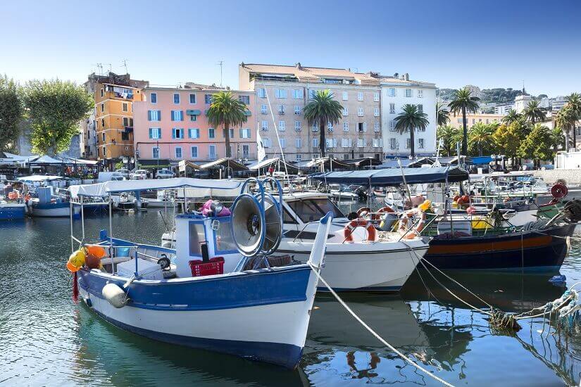 Ajaccio Korsika Hafen