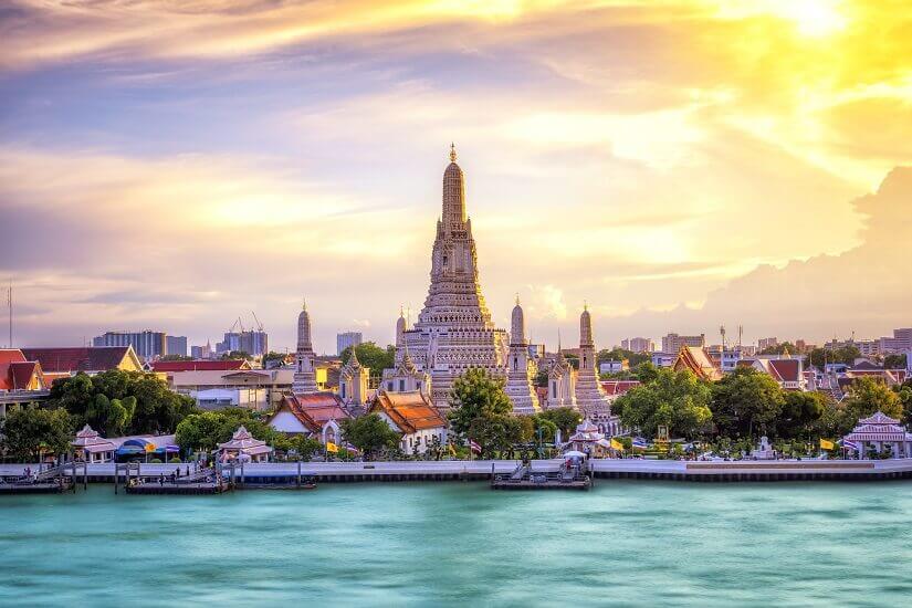 Thailand Bangkok Wat Arun Tempel