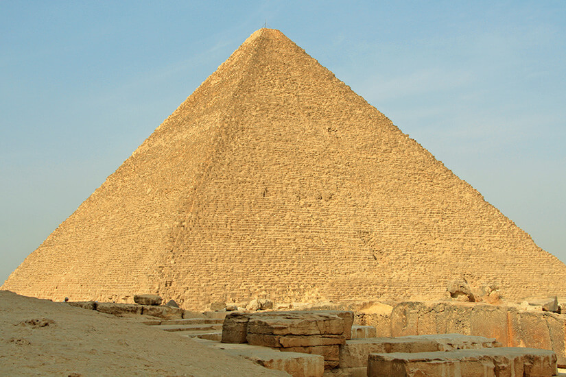 Cheops Pyramide in Gizeh