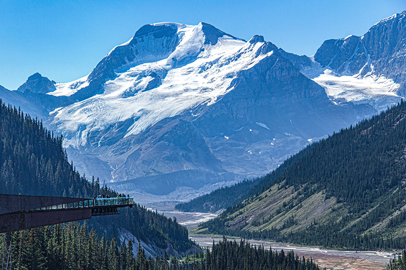Glacier Skywalk in Kanada