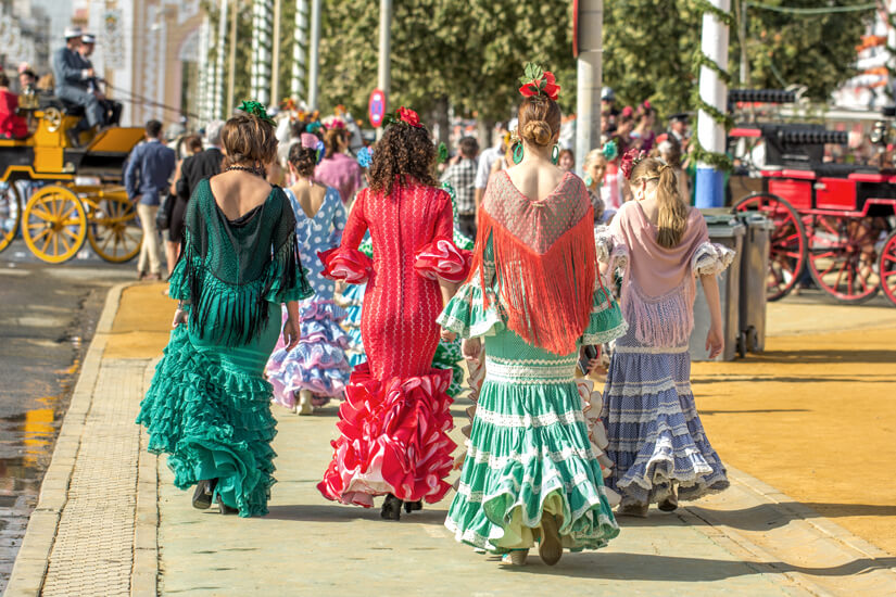 Feria de abril in Sevilla