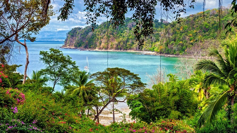 Küstenlandschaft in Costa Rica