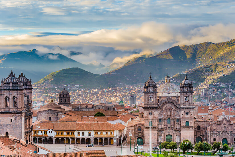 Traumhafter Blick über Cusco