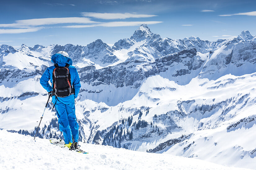 Skifahren in den Allgäuer Alpen
