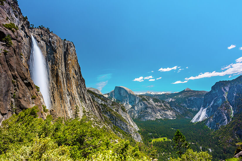 Yosemite Falls und Yosemite Valley