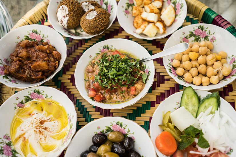Arabische Köstlichkeiten genießen