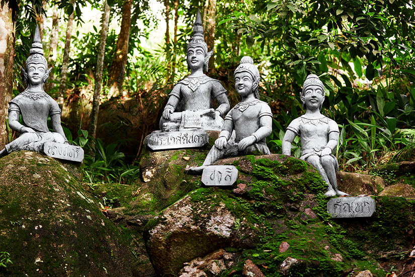 Secret Buddha Garden auf Koh Samui