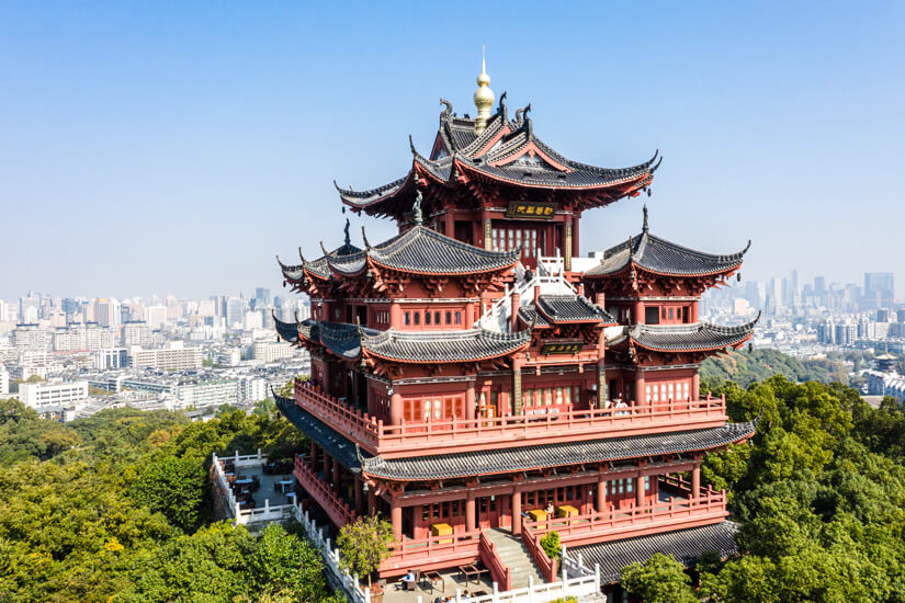 Chenghuang Tempel in Hangzhou