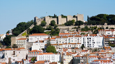 Castelo de São Jorge in Lissabon