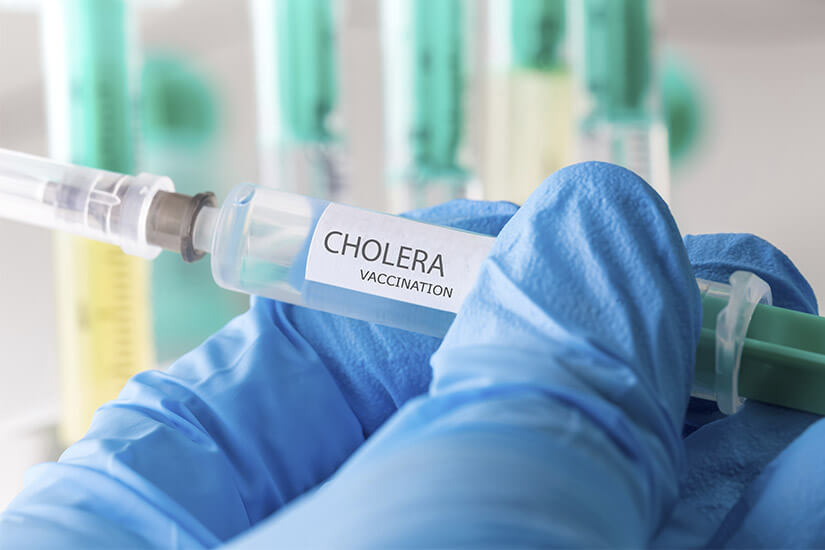 Impfung gegen Cholera