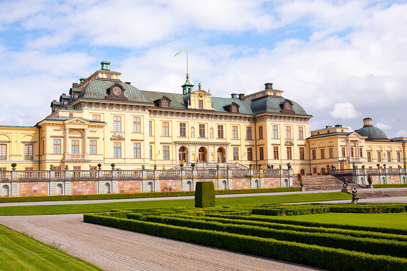 Schloss Drottningholm, Sitz der königlichen Familie