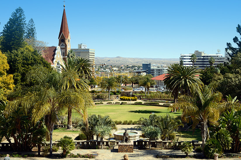 Namibias Hauptstadt Windhoek