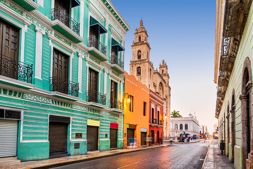 Sehenswerte Stadt Merida in Yucatán