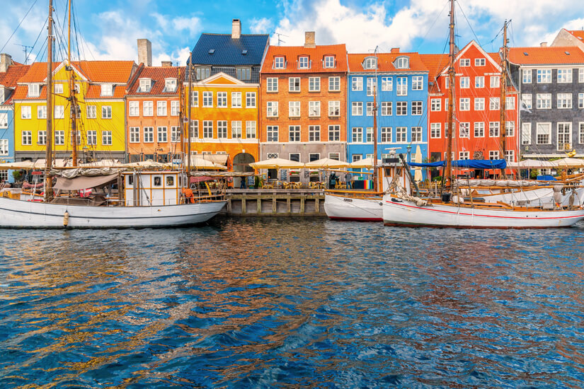 Bunte Häuser in Nyhavn