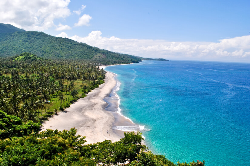 Insel Lombok mit Senggigi Beach