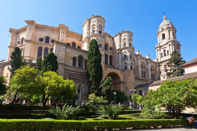 Die Kathedrale Málagas