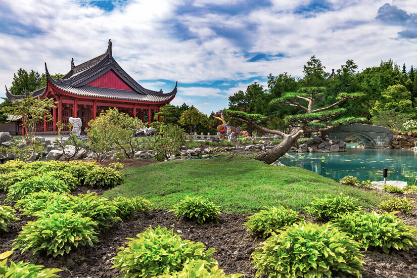 Chinesischer Garten im Botanischen Garden