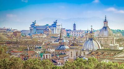 Italiens Hauptstadt Rom