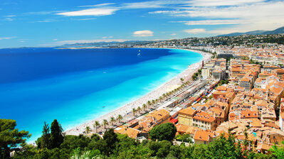 Nizza an der Côte d’Azur