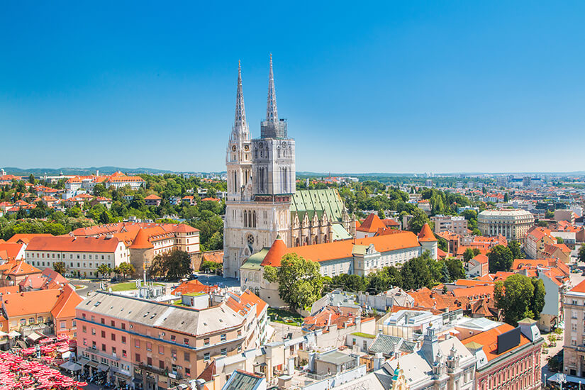 Historisches Zentrum von Zagreb, Kroatien