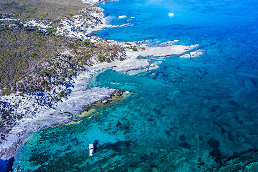 Kueste vor Alacati, Tuerkei