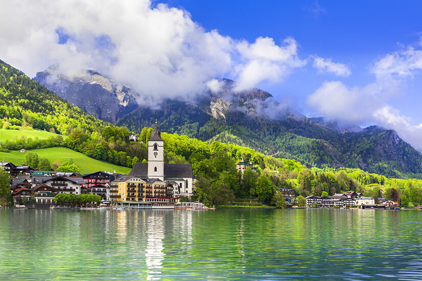 Wolfgangsee, Oesterreich