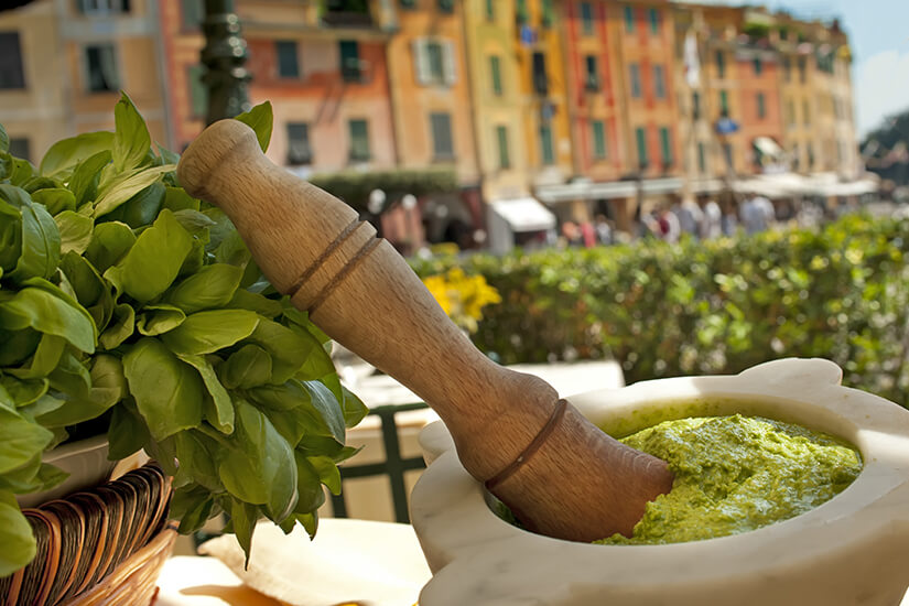 Pesto in Ligurien