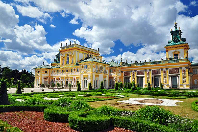 Wilanow-Palast in Warschau