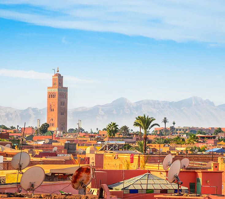 Marrakesch in Marokko: Sehenswürdigkeiten der Medina