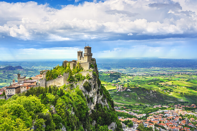 San Marino und der Monte Titano