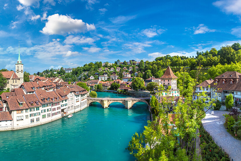 Navigieren auf Stadt Bern