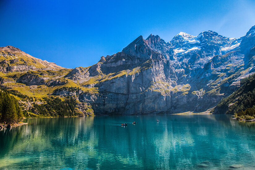 Oeschinensee im Sommer