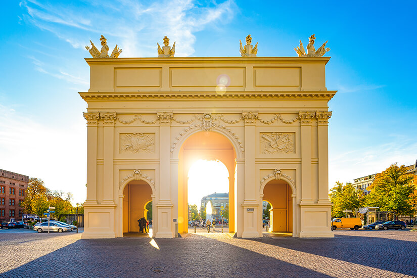 Auch Potsdam hat ein Brandenburger Tor