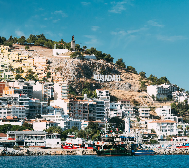 Kuşadası in der Türkei Sehenswürdigkeiten & Strände