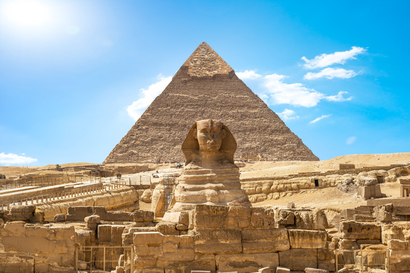 Sphinx-Pyramiden-Gizeh