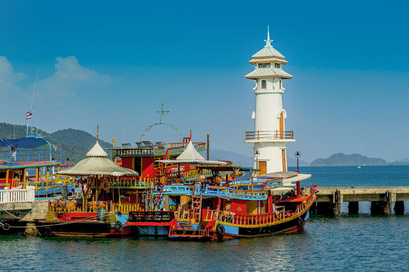Leuchtturm am Bang Bao Pier