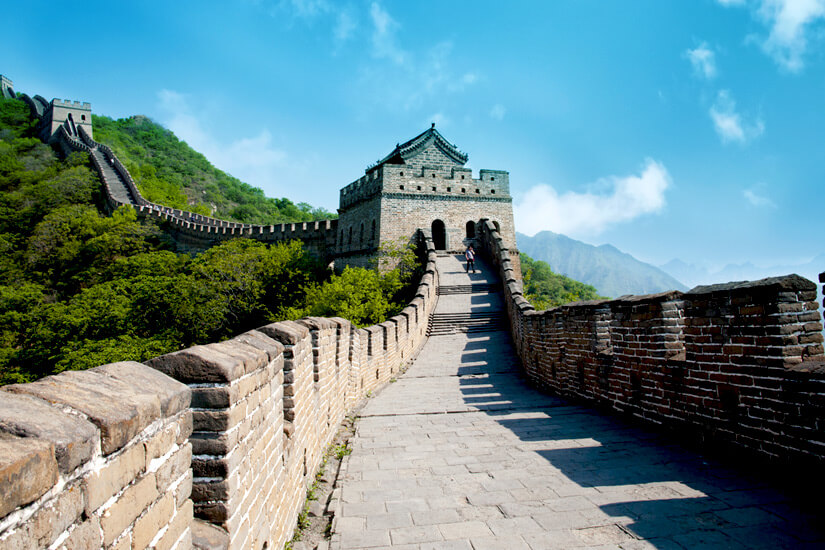 Die Chinesische Mauer bei Mutianyu