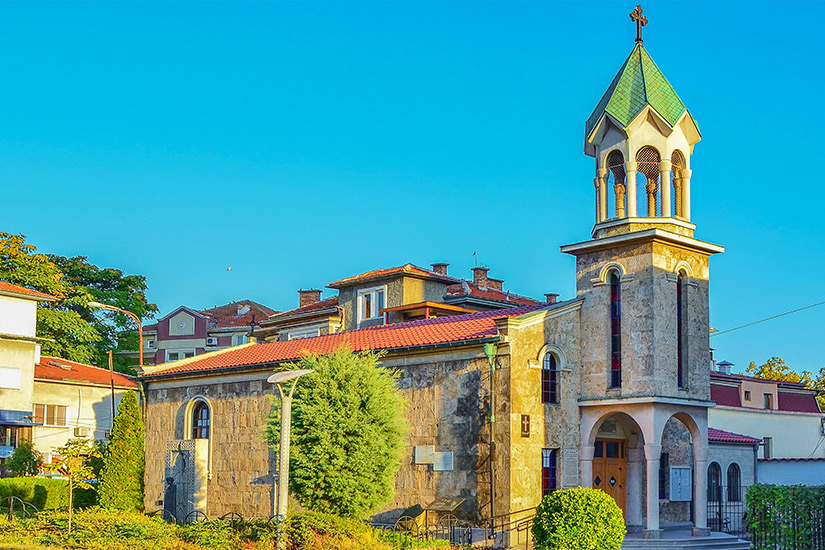 Die armenische Kirche in Burgas