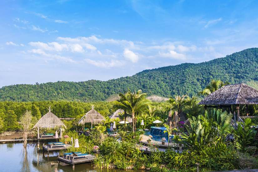 Ein Resort auf der Insel Koh Chang