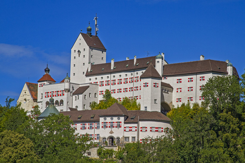 Blick auf Schloss Hohenaschau